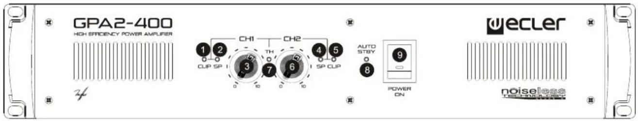 Ecler GPA2-800 - GPA2-400 - 1