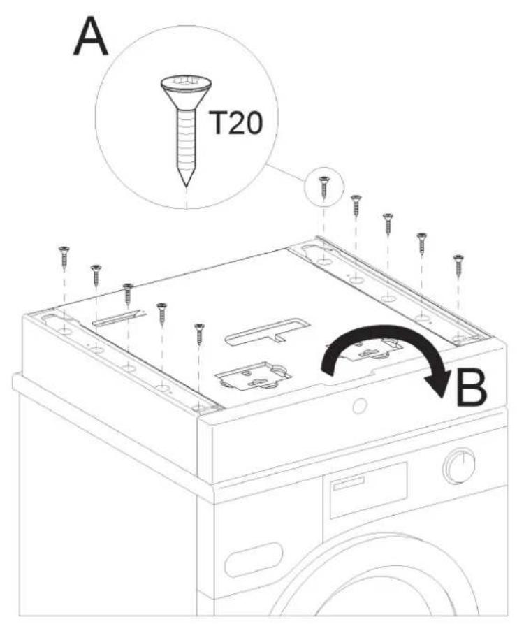 MIELE WTV 511 - Produktgruppe19Umbau-undMontageanweisung 6von26M.-Nr.09352090 - 1