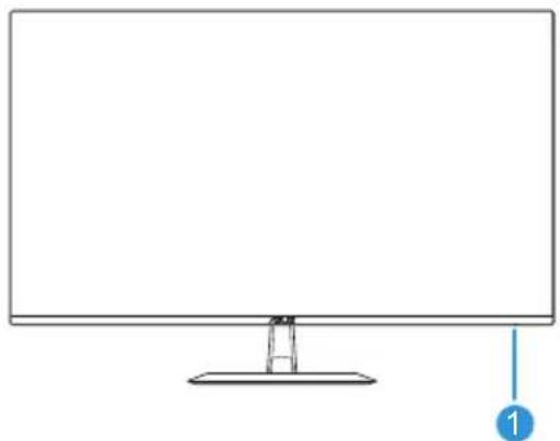 ASUS VZ279HG - 前部概览 - 1