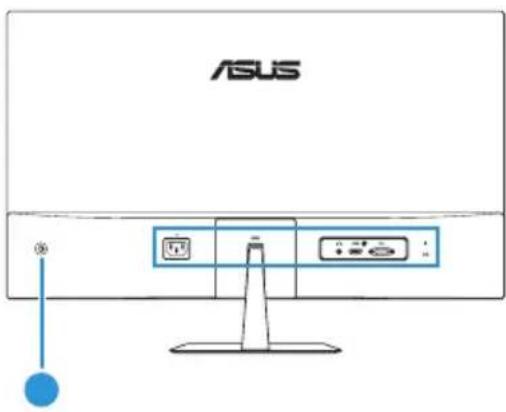 ASUS VZ279HG - 后部概览 - 1