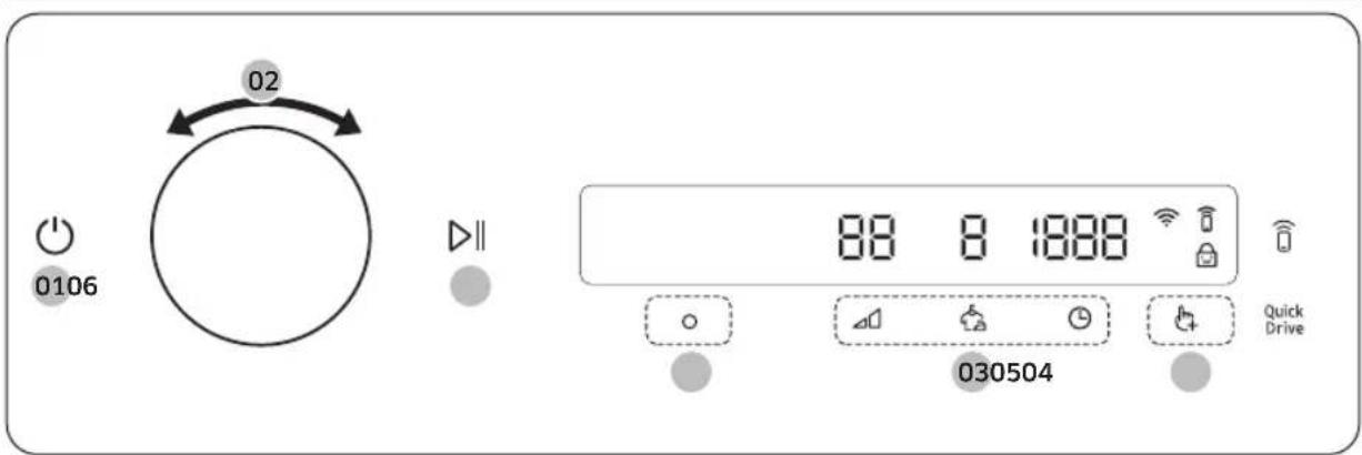 SAMSUNG DV90DG6845HH - Opérations - 1