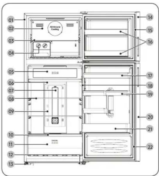 SAMSUNG RT-40 DG3111QV - Installation - 1