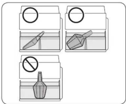 SAMSUNG RH69DG803ES9 - Where to keep the scoop (applicable models only) - 1