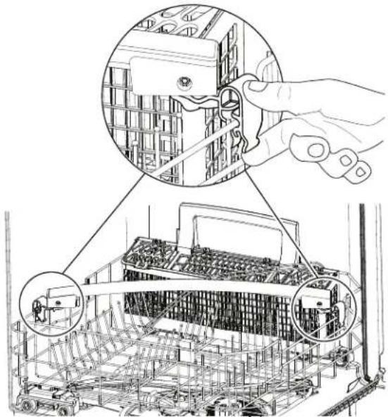GE GDT550PGRBK - STEP 1 INSTALL HANDLE (on some models) - 1