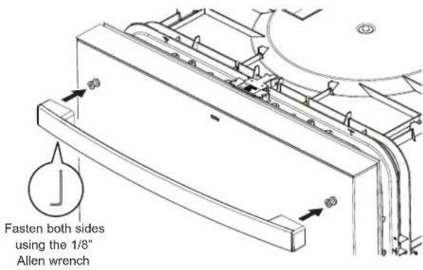 GE GDT550PGRBK - STEP 1 INSTALL HANDLE (on some models) - 3