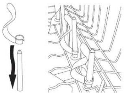 GE GDT550PGRBK - STEP 20 INSTALL BOTTLE JETS CLIPS (on some models) - 1