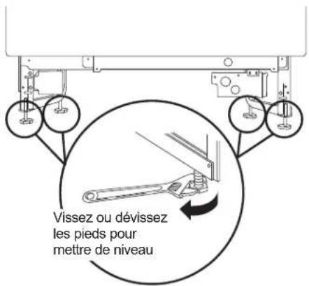 GE GDT550PGRBK - MISE DE NIVEAU DU LAVE-VAISSELLE (SUITE) - 2