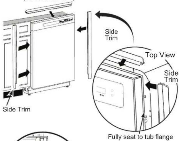 GE GDT550PGRBK - STEP 8 INSTALL TRIM PIECES - 1