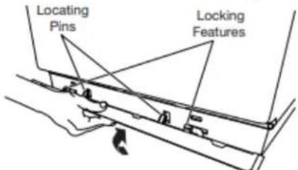 MAYTAG MED6205RSIL - Install and remove base trim (on some models) - 1