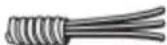 MAYTAG MED6205RSIL - Attach direct wire cable to strain relief - 3