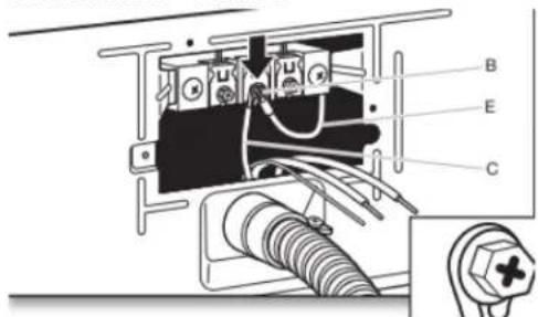 MAYTAG MED6205RSIL - Connecter le conducteur neutre et le conducteur neutre - 1