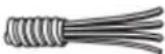 MAYTAG MED6205RSIL - Fixer le câble à raccordement direct au serrecâbles - 2