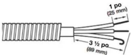 MAYTAG MED6205RSIL - Raccordement direct à 3 fils - 1