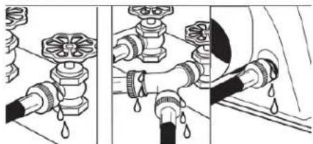 MAYTAG MED6205RSIL - Connect Inlet Hoses (on some models) - 7