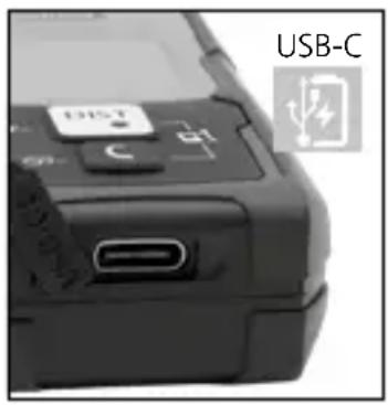 Laserliner LaserRange-Master Gi4 Mini - Gebruik van de lithium-ionen-accu - 2