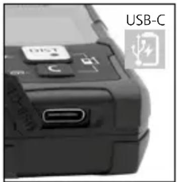 Laserliner LaserRange-Master Gi4 Mini - Поводження з літій-іонним акумулятором - 1