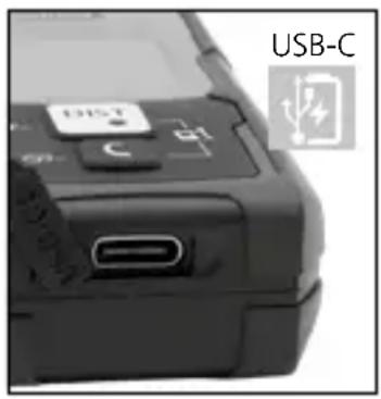 Laserliner LaserRange-Master Gi4 Mini - Uso della batteria ricaricabile al litio-ioni - 2