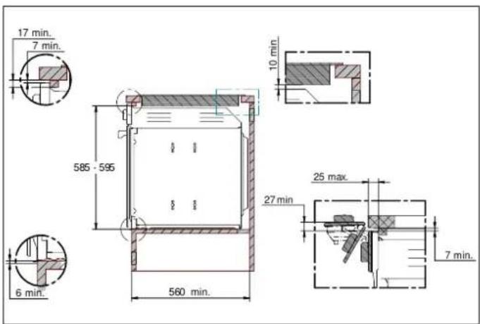 BERTAZZONI FHER6117CTNX3 - INSTALLAZIONE SOTTO PIANO INCASSO - 2
