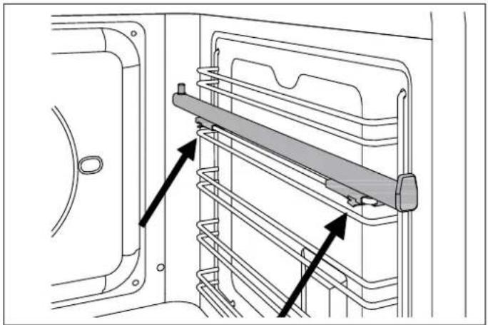 BERTAZZONI FHER6117CTNX3 - TELESCOPIC RAILS - 1