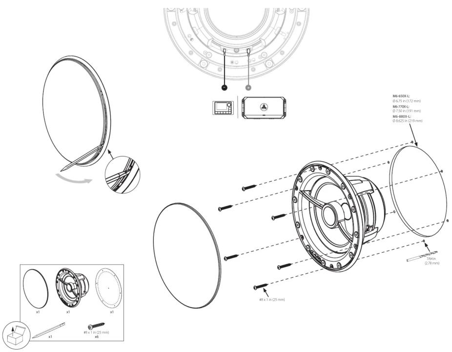JL Audio M6-650X-L - IMPORTANTE: - 1