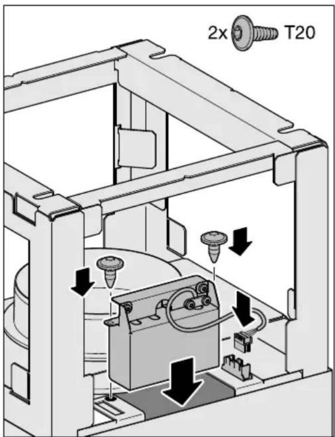MIELE DSM 408 - Potentiaalvrij contact aansluten - 9