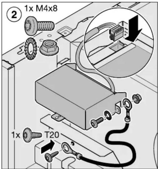 MIELE DSM 408 - Potentiaalvrij contact aansluten - 33