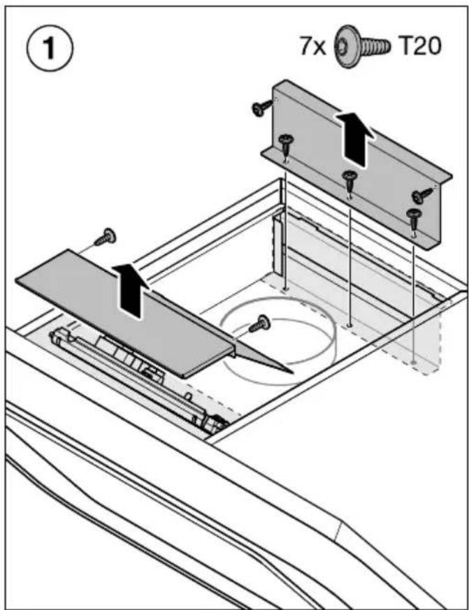 MIELE DSM 408 - Potentiaalvrij contact aansluten - 21