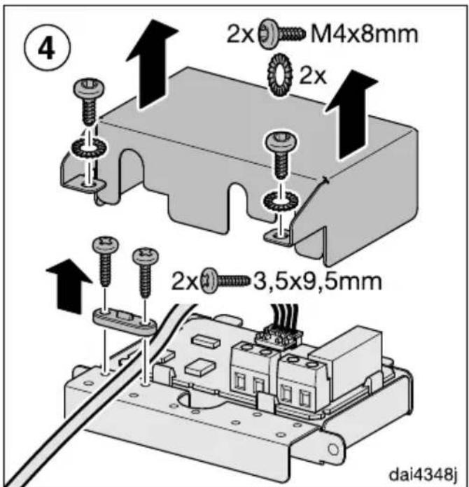 MIELE DSM 408 - Potentiaalvrij contact aansluten - 22