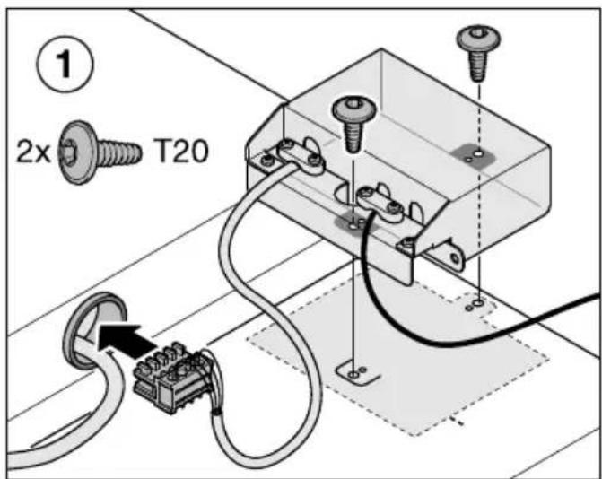 MIELE DSM 408 - Potentiaalvrij contact aansluten - 12