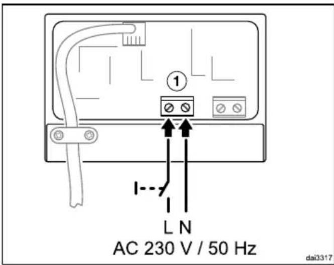 MIELE DSM 408 - Lysafbryderen tændes - 2