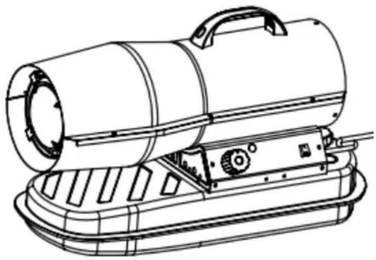 Sonnenkönig Ventus Diesel 20 - CHAUFFAGE PAR SOUFFLERIE - 1