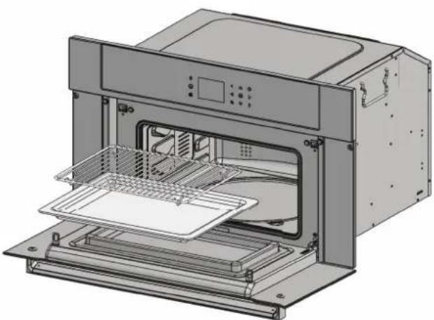 VIKING MVMSP6301BG - Modes de cuisson à utiliser avec le plateau en verre et la grille : - 1