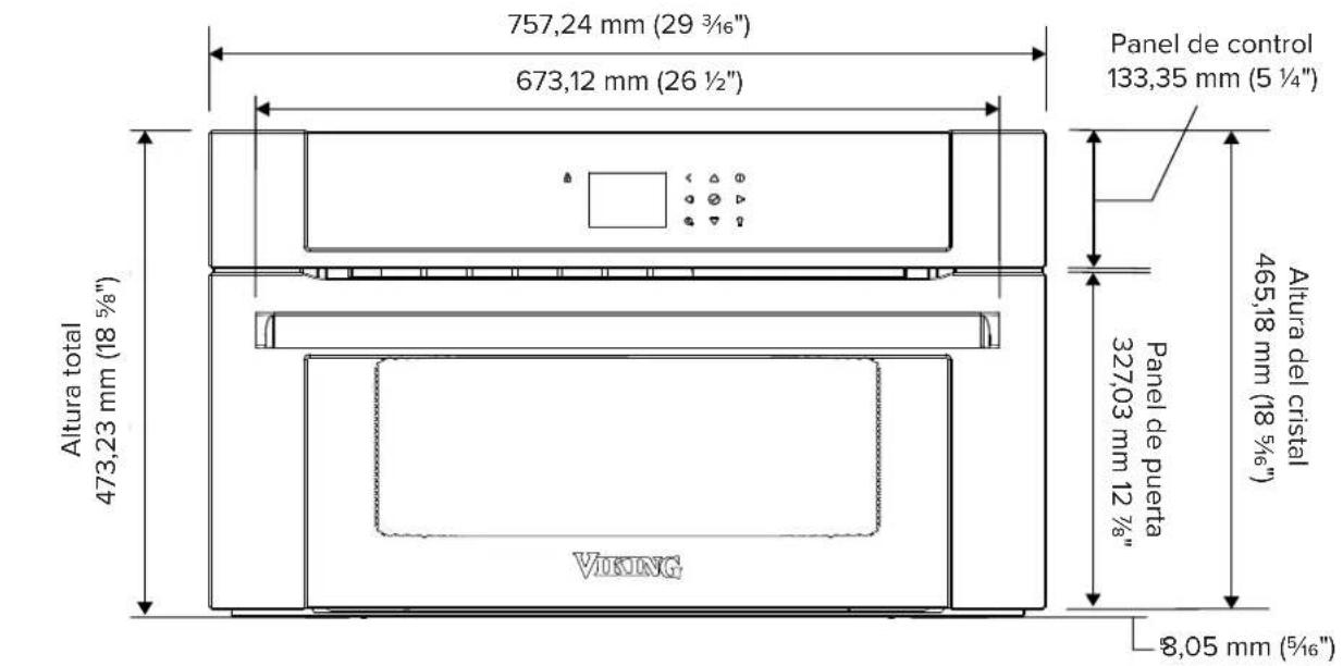 VIKING MVMSP6301BG - Dimensiones y especificaciones del producto - 2