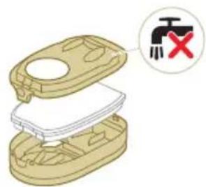 PHILIPS 9000 Series AquaTrio XW9465 - Cleaning the filter - 4