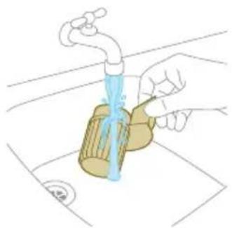PHILIPS 9000 Series AquaTrio XW9465 - Cleaning the cyclone - 2