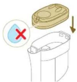 PHILIPS 9000 Series AquaTrio XW9465 - Cleaning the filter - 14