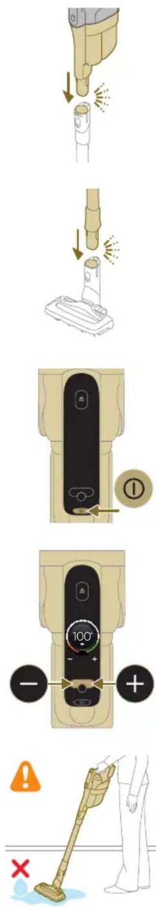 PHILIPS 9000 Series AquaTrio XW9465 - De stofzuigcombinatie gebruiken - 3