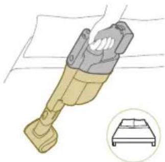 PHILIPS 9000 Series AquaTrio XW9465 - Using the Mini Turbo brush - 2