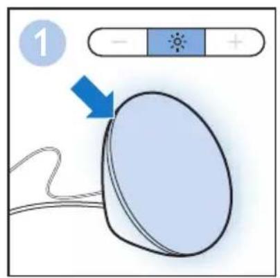 PHILIPS HF3532 - Ajuste del brillo de la pantalla Näytön kirkkauden asettaminen Réglage de la luminosité de l'afficheur - 4