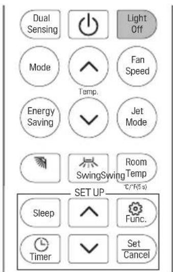 LG W09TI - Velocità del ventilatore - 9