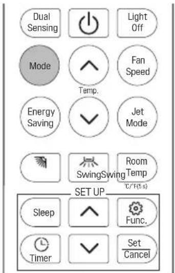 LG W09TI - Automatische modus (automatische omschakeling / automatische bedrijfsmodus) - 2