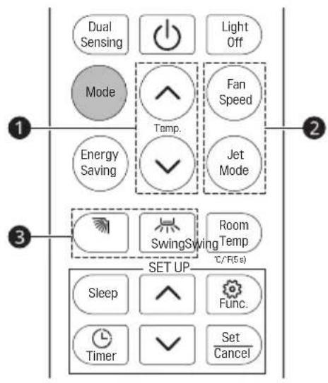 LG W09TI - Modalità raffreddamento - 1