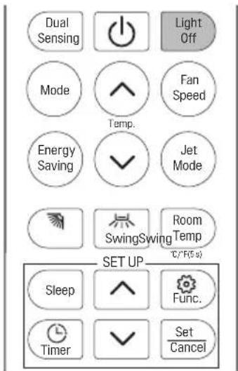 LG W09TI - Velocidade do ventilador - 2