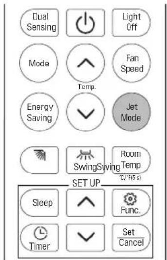 LG W09TI - Jet režim - 1