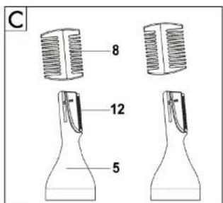 SILVERCREST SMT 3 A1 - FACIAL HAIR TRIMMER - 2