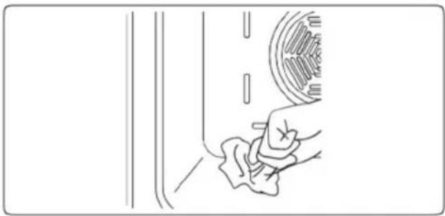 Orima OR-648-IN - Nettoyage de l'intérieur du four. - 1
