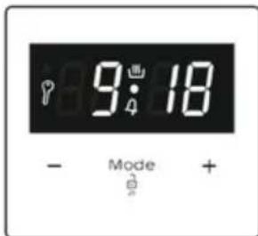 Orima OR-648-IN - Ajuste do tempo do aviso sonoro - 3