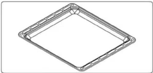 Orima OR-648-IN - ACCESSOIRES PLATEAU PEU PROFOND - 1