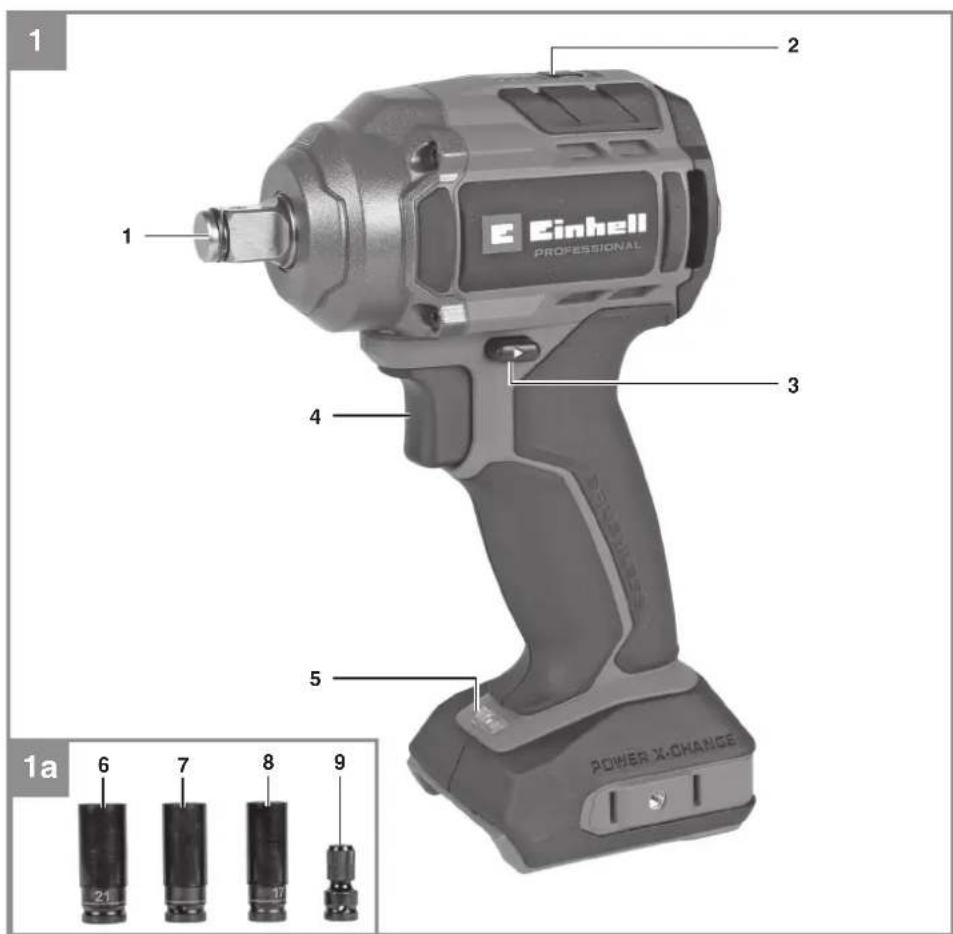 EINHELL TP-CW 18/350-C Li BL - 1