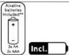 AURIOL HX075-0500600-AG-001 - Udendørssensor - 5